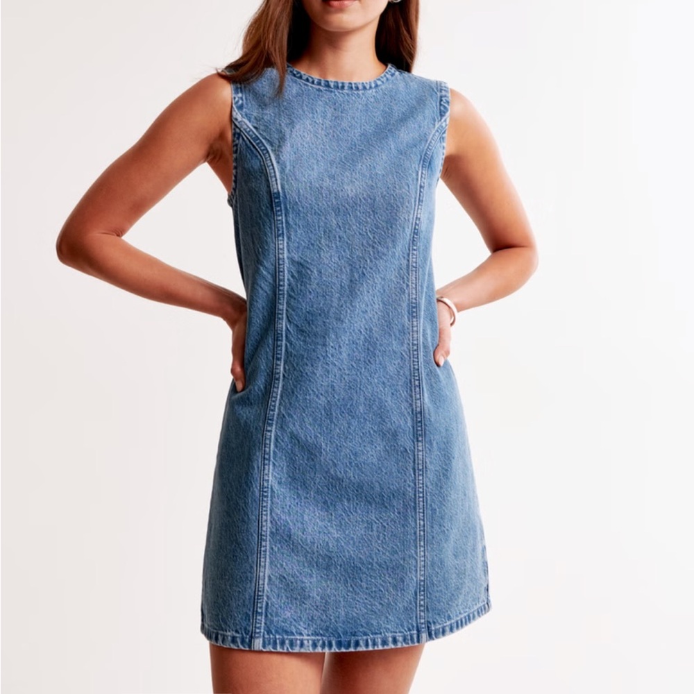 abercrombie denim dress💙